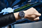 Automatic Mechanical Wristwatch – Stainless Steel for Business Men