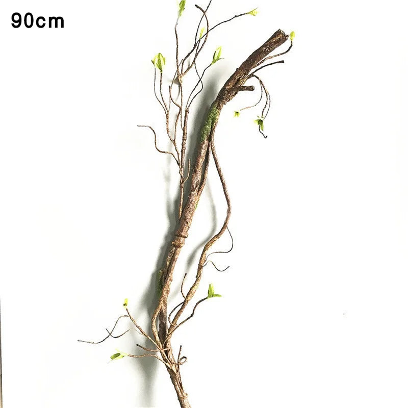 90cm Artificial Rattan Vine – Flexible Floral Branch for Wedding Decoration