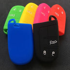 Silicone Car Key Case – Protective Fob Cover for Jeep and Chrysler Vehicles