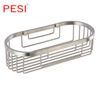 Stainless Steel Corner Shower Caddy – Rustproof Wall Mount for Bathroom Storage