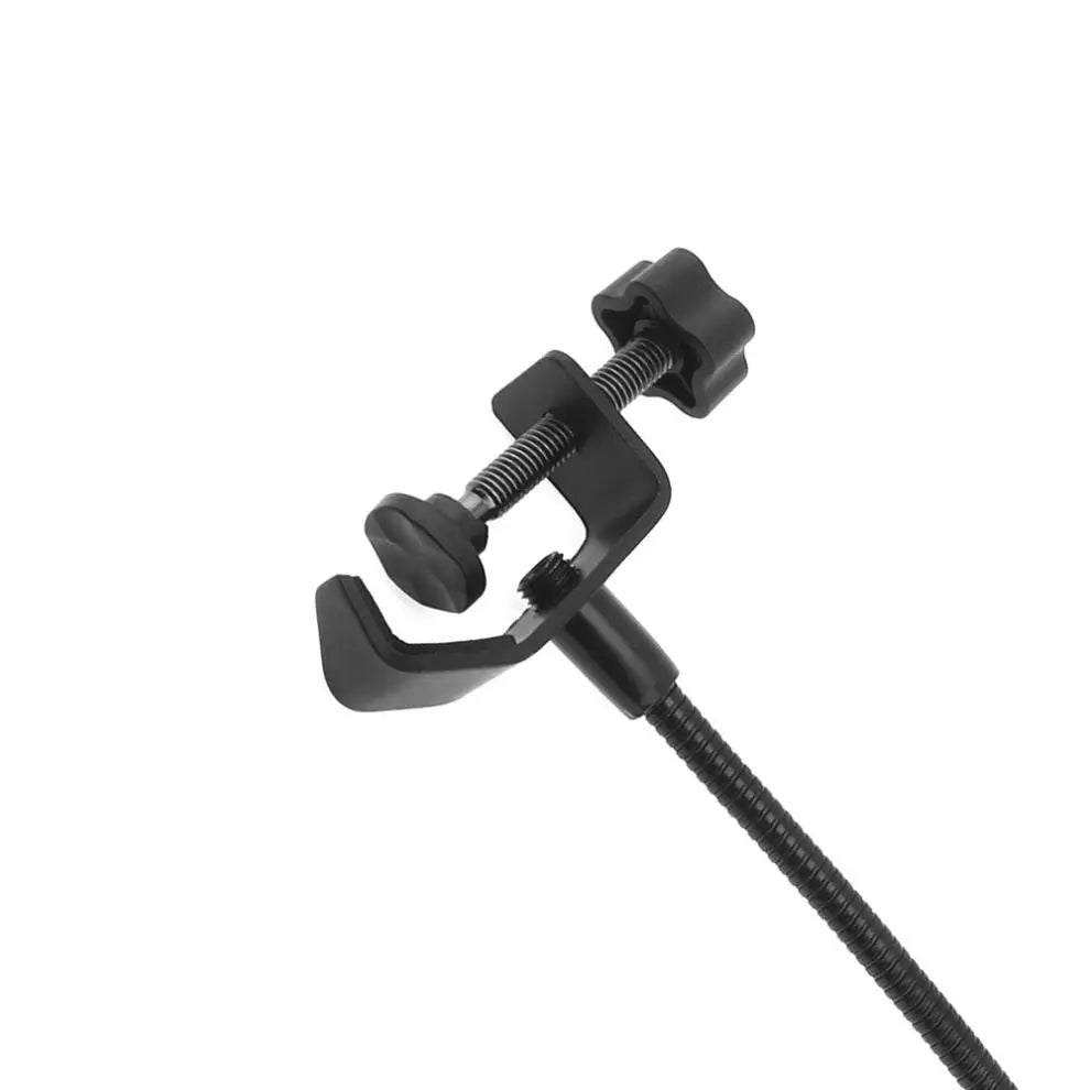 Double Layer Pop Filter – Flexible Mic Wind Screen for Studio Recording