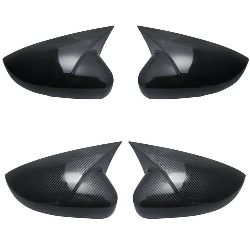 ABS Rearview Mirror Covers – OX Horn Style Trim for Volkswagen Polo MK5