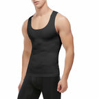 Compression Tank Top – Abdomen Slimming Body Shaper for Gynecomastia Support