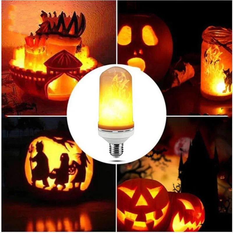 LED Flame Effect Light Bulb – Dynamic Fire Simulation for Home Decoration
