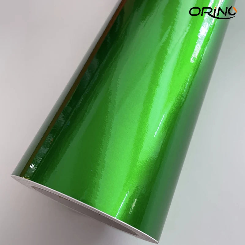 Metallic Candy Vinyl Car Wrap – Glossy Glitter Film for Vehicle Decoration