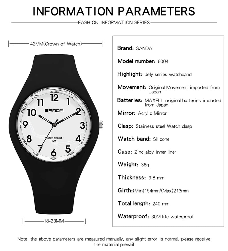 Ultra-thin Quartz Women's Watch – Minimalist Luxury Waterproof Wristwatch