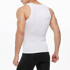 Compression Tank Top – Abdomen Slimming Body Shaper for Gynecomastia Support