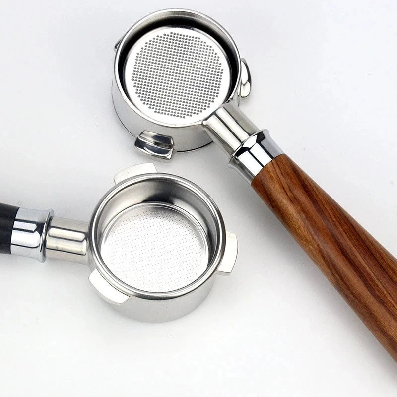 51mm Bottomless Portafilter – Stainless Steel Espresso Filter for Delonghi