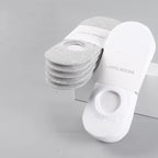 Invisible Cotton Boat Socks – Non-Slip Silicone Ankle Liners for Men