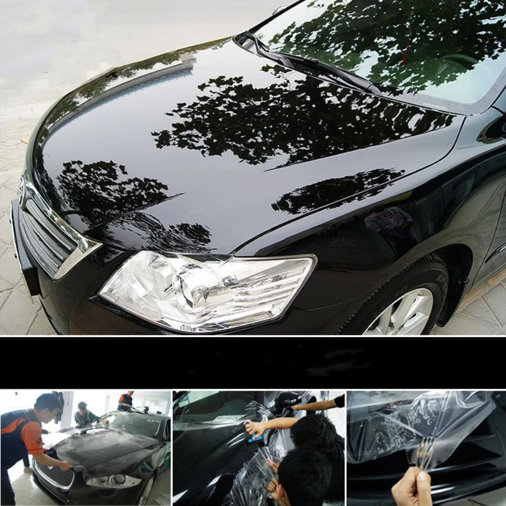 Polyurethane Door Sill Protection Film – Anti-Scratch Paint Guard for Cars