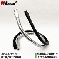 Flexible LED Gooseneck Lamp Tube – Adjustable Metal Hose for Desk Lighting