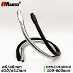 Flexible LED Gooseneck Lamp Tube – Adjustable Metal Hose for Desk Lighting