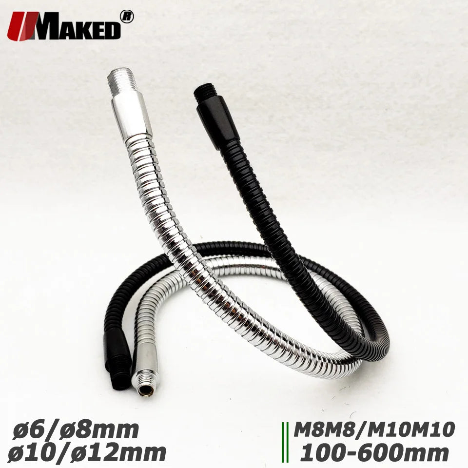 Flexible LED Gooseneck Lamp Tube – Adjustable Metal Hose for Desk Lighting