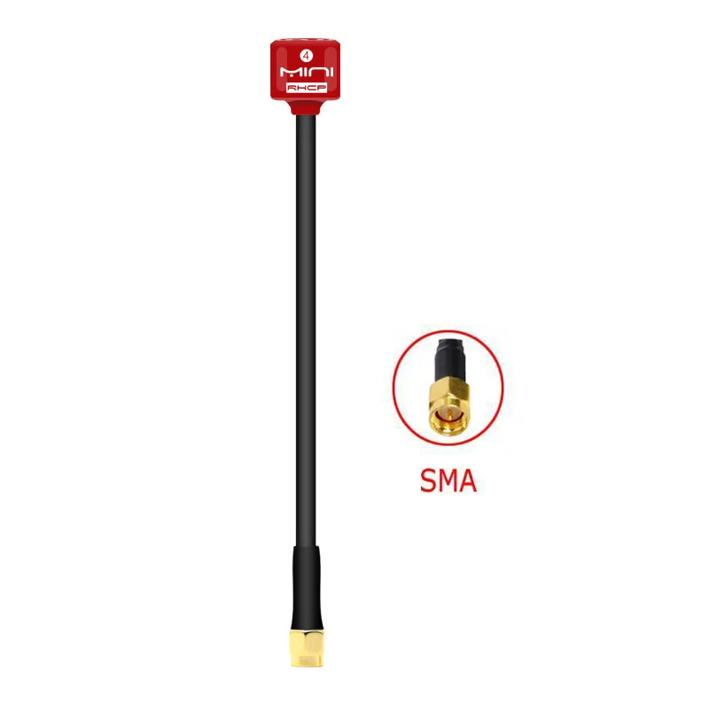 Lollipop 4 FPV Antenna – High Gain 2.8dBi for RC Racing Drone