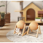 Sisal Rope Scratching Ball – Interactive Claw Grinder for Cat Exercise