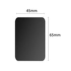 Universal Metal Magnetic Plate – Iron Disk Sticker for Car Phone Holders