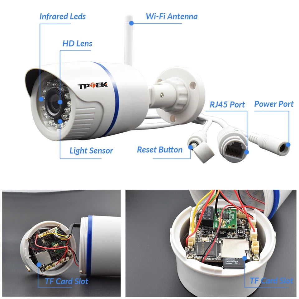4MP Outdoor WiFi Security Camera – Wireless HD Surveillance for Home Protection