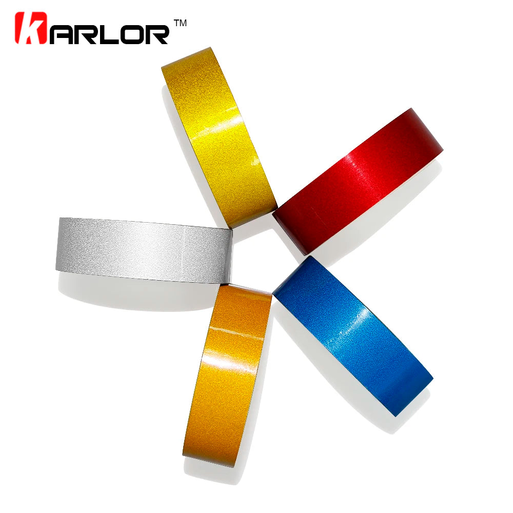 Reflective Safety Tape – 2cm x 5m Warning Strip for Cars and Motorcycles