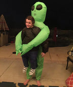 Inflatable Alien Monster Suit – Green Cosplay Costume for Adult Parties