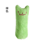 Interactive Catnip Plush Toy – Vocal Chewing Teether for Kitten Play