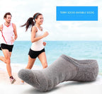 Cotton Anti-Slip Boat Socks – Breathable Athletic Footwear for Men Size 41-45