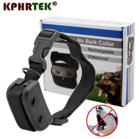 Waterproof Bark Training Collar – Adjustable Sensitivity for Dog Obedience