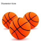 6cm Rubber Squeaky Ball – Durable Chew Toy for Small Dogs and Puppies
