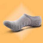 Cotton Anti-Slip Boat Socks – Breathable Athletic Footwear for Men Size 41-45
