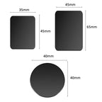 Universal Metal Magnetic Plate – Iron Disk Sticker for Car Phone Holders