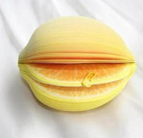 Fruit Shape Sticky Notes – Creative Paper Memo Pads for School Office Supplies