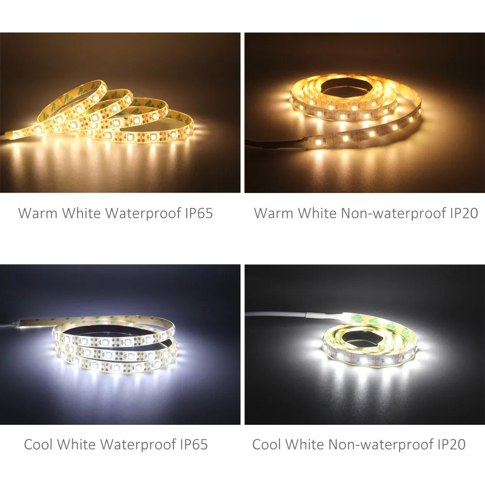 Motion Sensor LED Strip Light – Battery Operated for Kitchen Cabinet