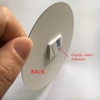 Round Acrylic Mirror Wall Stickers – 100mm Decorative Adhesive Home Decor