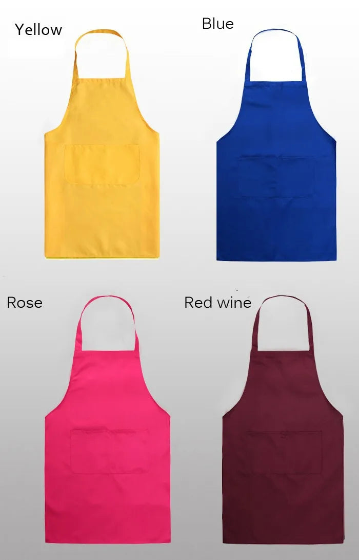Custom Logo Kitchen Apron – Unisex Chef Workwear for Cooking and Catering