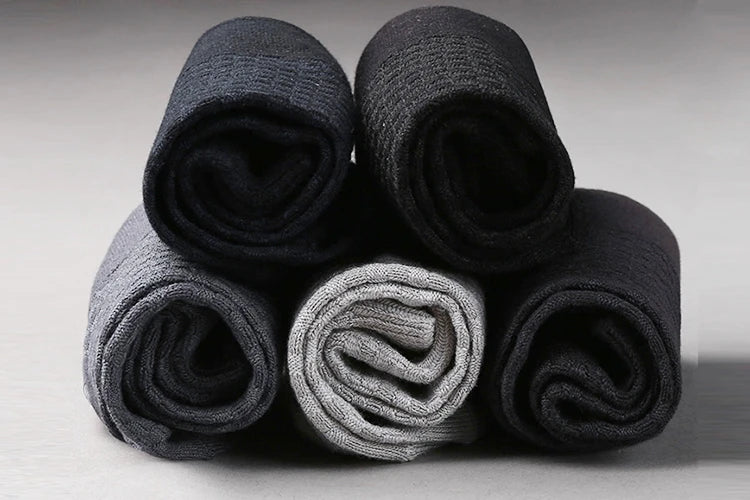 Bamboo Fiber Compression Socks – Men's Business Casual Dress for Comfort