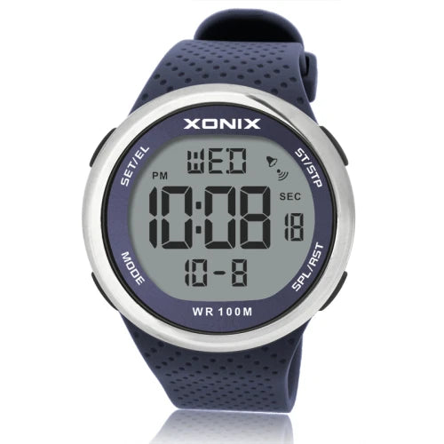 XONIX Digital Sports Watch – Waterproof 100m for Swimming and Outdoor Diving
