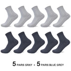 Bamboo Fiber Compression Socks – Men's Business Casual Dress for Comfort