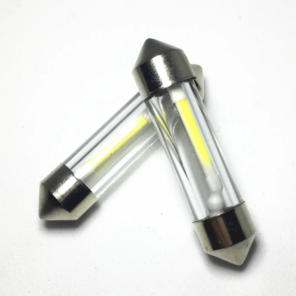 Festoon LED Interior Car Bulbs – White SMD Lighting for Auto Dome Replacement