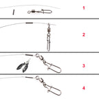 Copper Crimp Sleeves – Round Fishing Line Connectors for Rigging Tackle
