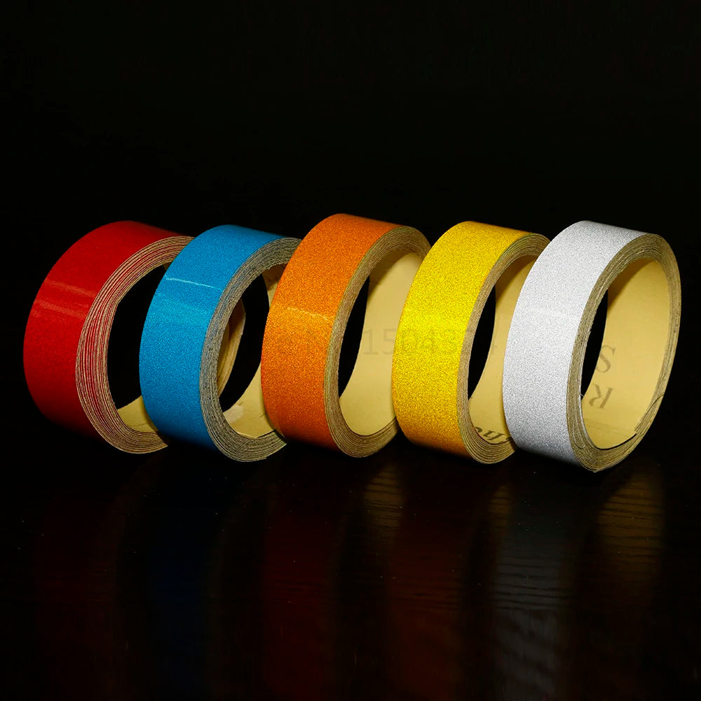 Reflective Safety Tape – 2cm x 5m Warning Strip for Cars and Motorcycles