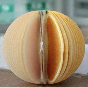Fruit Shape Sticky Notes – Creative Paper Memo Pads for School Office Supplies