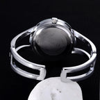 Rhinestone Bracelet Watch – Stainless Steel Luxury Accessory for Formal Events