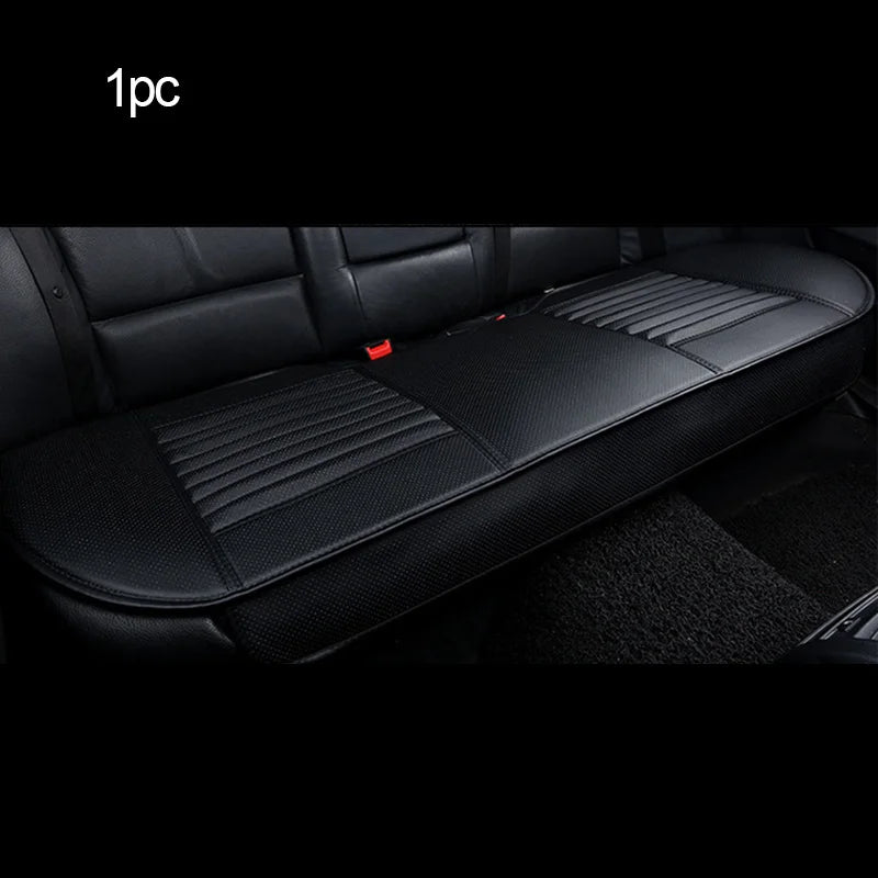 Universal Leather Car Seat Covers – Protective Cushion Pads for Auto Interior
