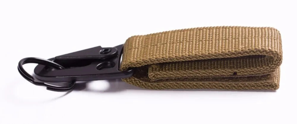 Tactical Carabiner Keychain – Heavy Duty Clip for Outdoor Camping Gear