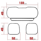 Universal Leather Car Seat Covers – Protective Cushion Pads for Auto Interior