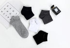 Bamboo Fiber Ankle Socks – Breathable Anti-Bacterial Footwear for Daily Casual Wear