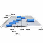 Aluminum Foil Picnic Mat – Moisture-proof Camping Pad for Outdoor Hiking