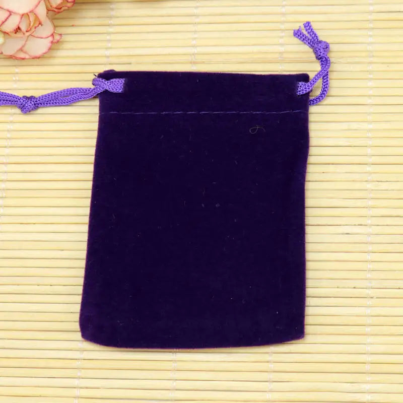 Velvet Drawstring Jewelry Bags – Soft Gift Pouches for Wedding Packaging