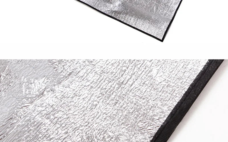 Aluminum Foil Picnic Mat – Moisture-proof Camping Pad for Outdoor Hiking