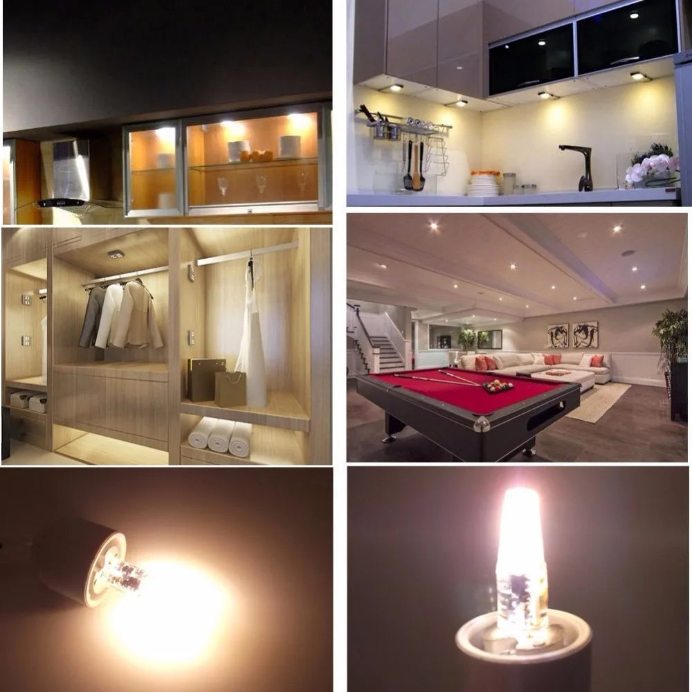 Dimmable G4 LED COB Bulbs – Energy Efficient Lighting for Chandeliers