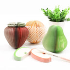 Fruit Shape Sticky Notes – Creative Paper Memo Pads for School Office Supplies